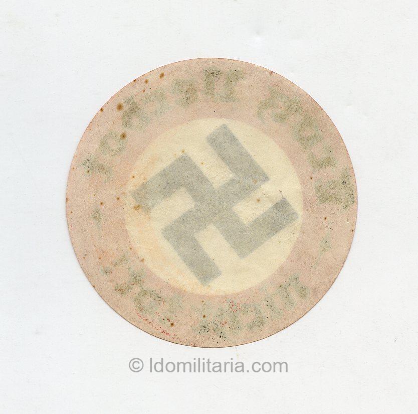 Rare Trotz Verbot Nicht Todt doorsticker - Image 2