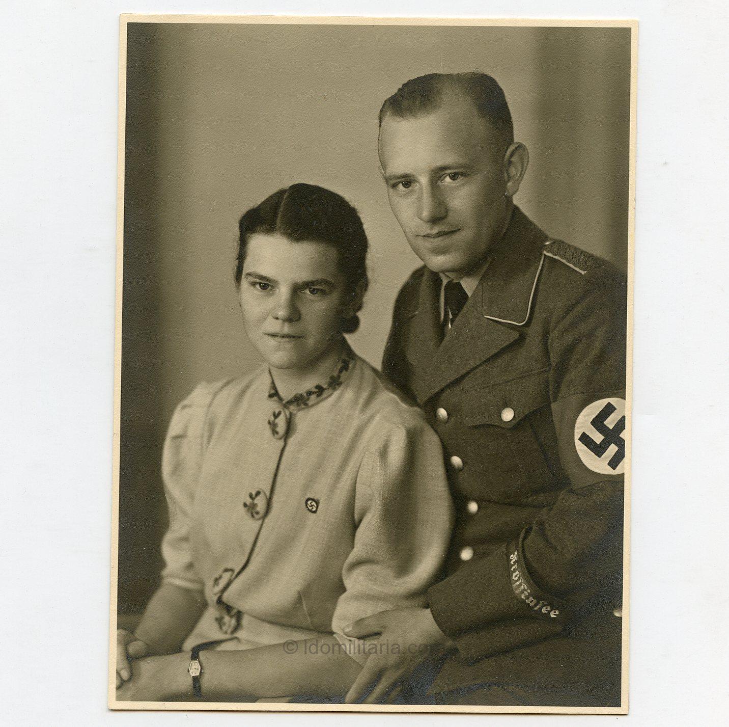 NSDAP Ordensburg Sonthofen postcard - Large Size