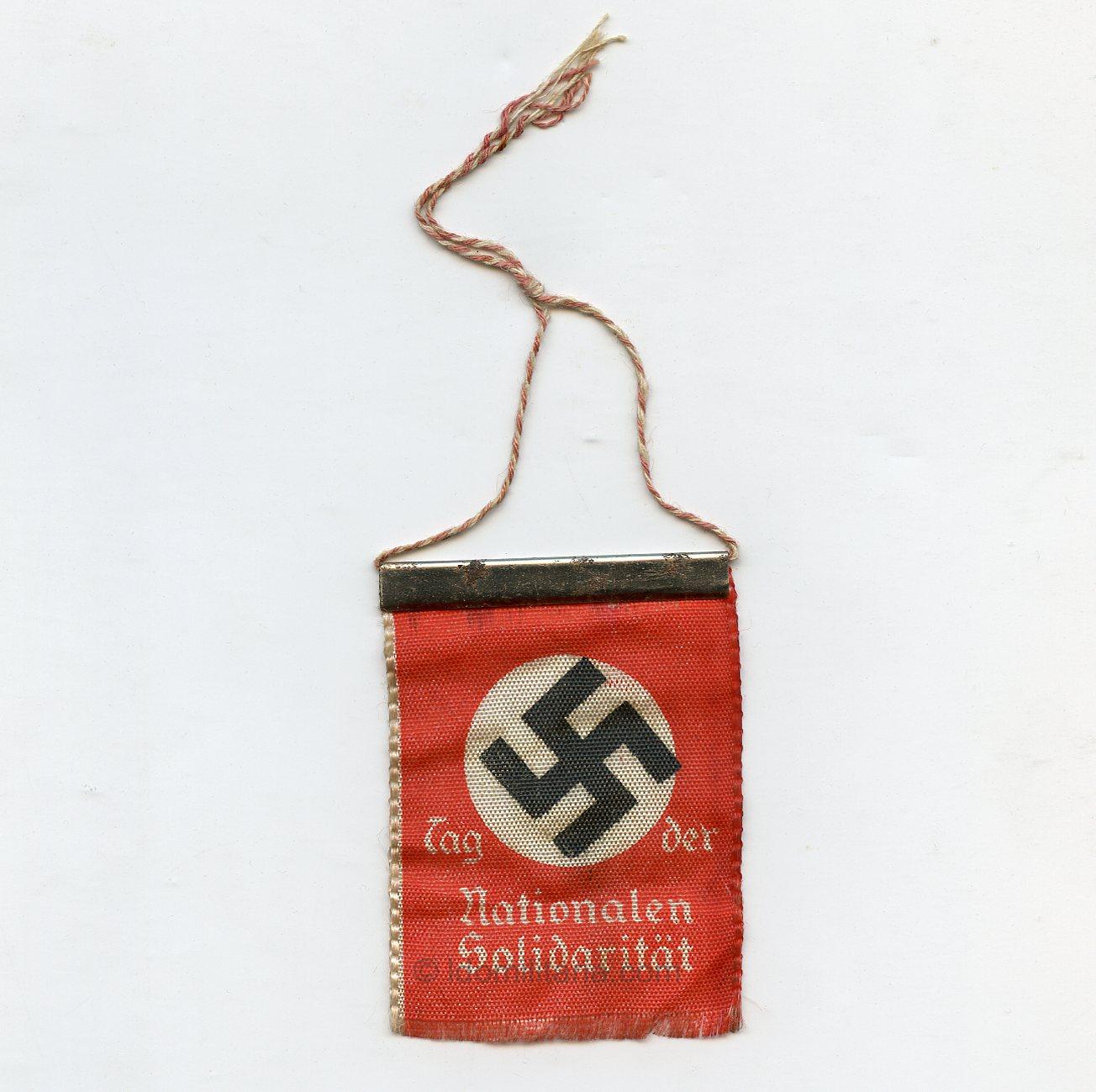 NSDAP Tag der Nationale Solidarität hanger
