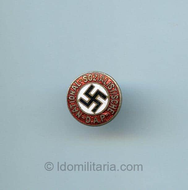 Rare 10mm NSDAP Membership badge