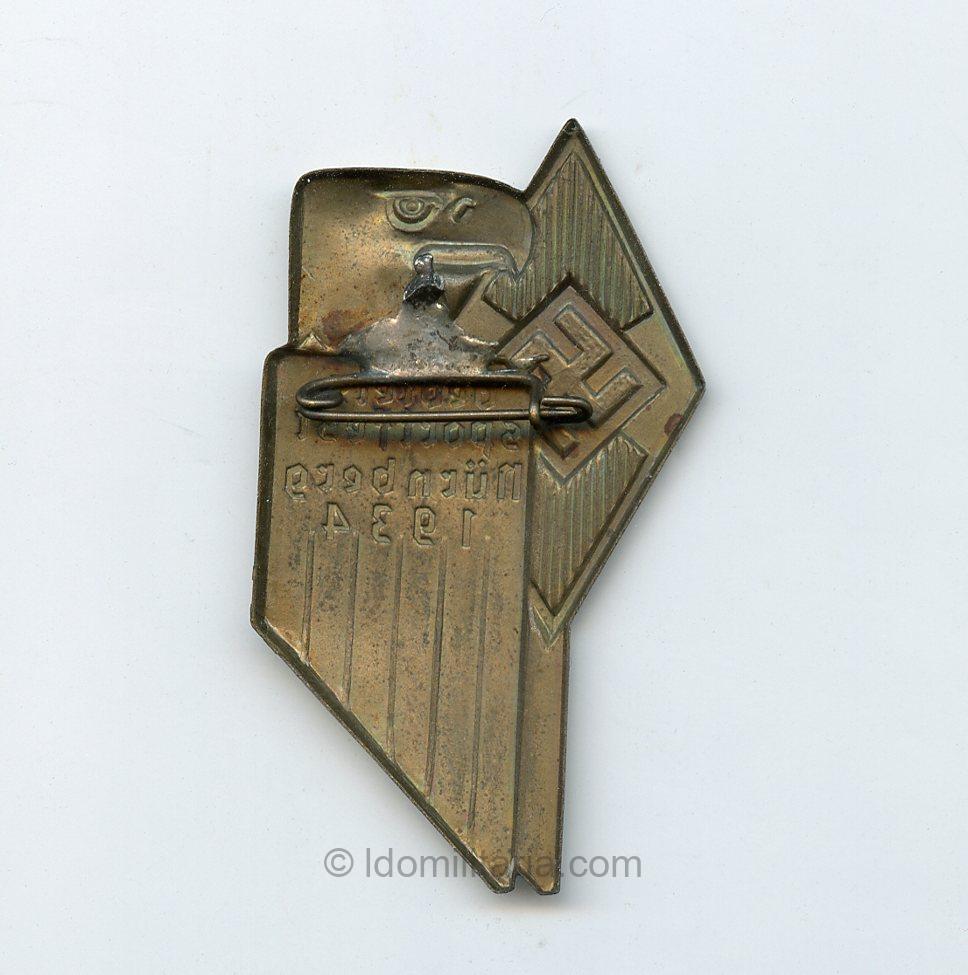 HJ Gebietssportfest Nürnberg 1934 tinnie - Image 2