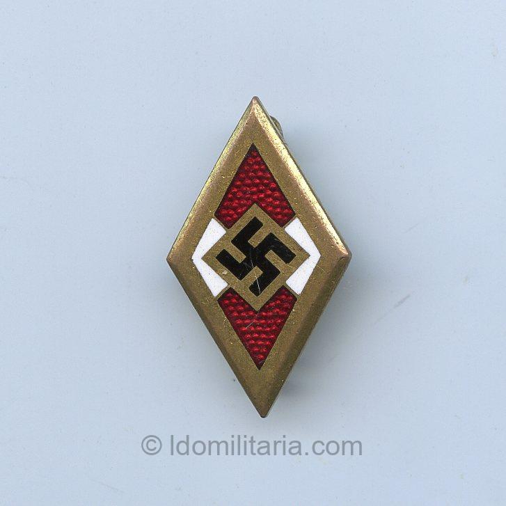 Golden HJ Honor badge ''65347'' - Paulmann & Crone, Lüdenscheid