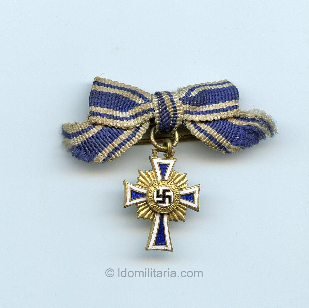 Mothercross in gold miniature - Unmarked