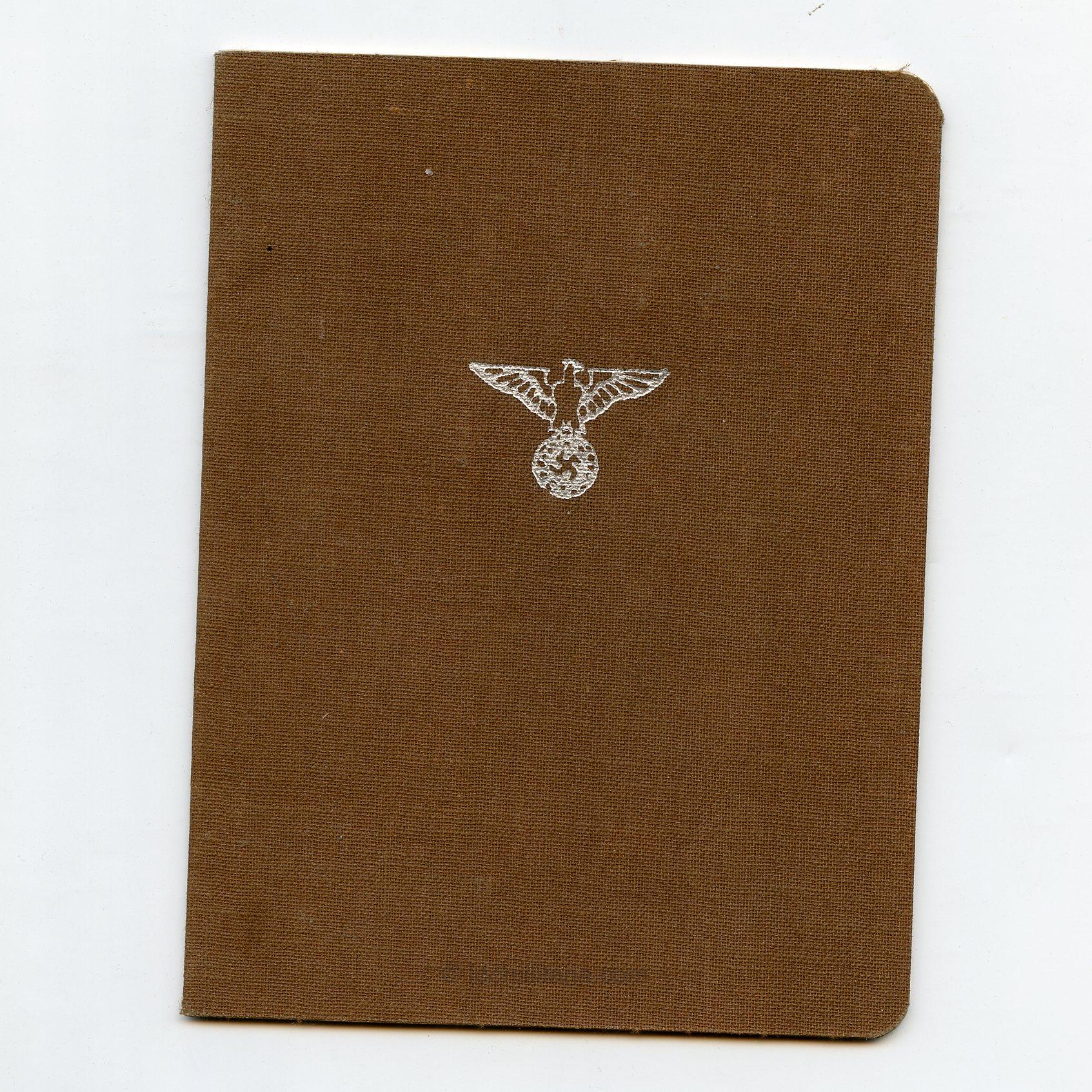 Early NS-Studentenbund ID card (Heidelberg)