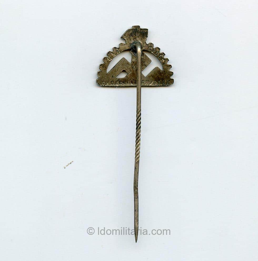 D.A.F.J (Deutsche Arbeiter Front Jugend) stickpin - Ferdinand Höfstatter, Bonn - Image 2