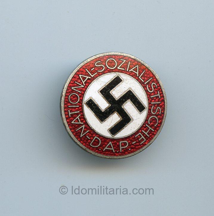 NSDAP Membership badge - Robert Hauschild, Pforzheim