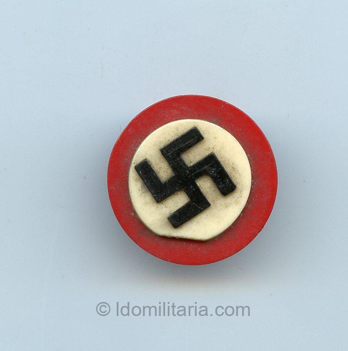 Plastic NSDAP Symapthie badge