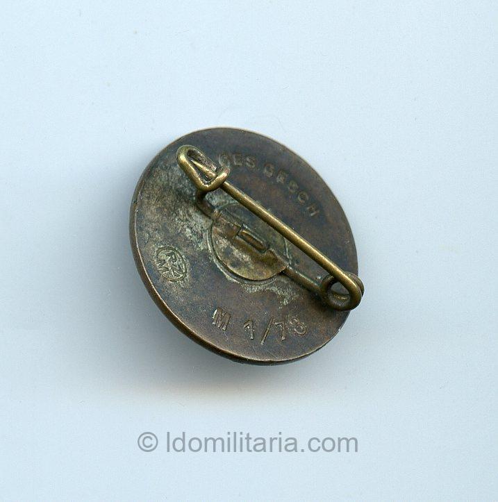 NSDAP Membership badge - Paulmann & Crone, Lüdenscheid - Image 2