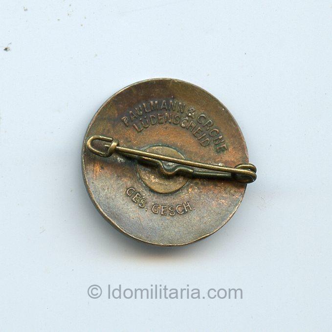 Early full maker NSDAP Membership Badge – Paulmann & Crone, Lüdenscheid - Image 2