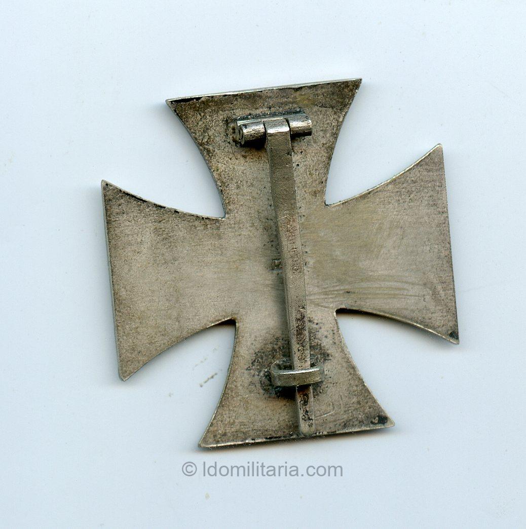 Iron cross first class backplate marked L/52 - C.F. Zimmermann, Pforzheim - Image 2