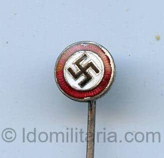 Very small 9mm NSDAP Sympathie stickpin - Image 2