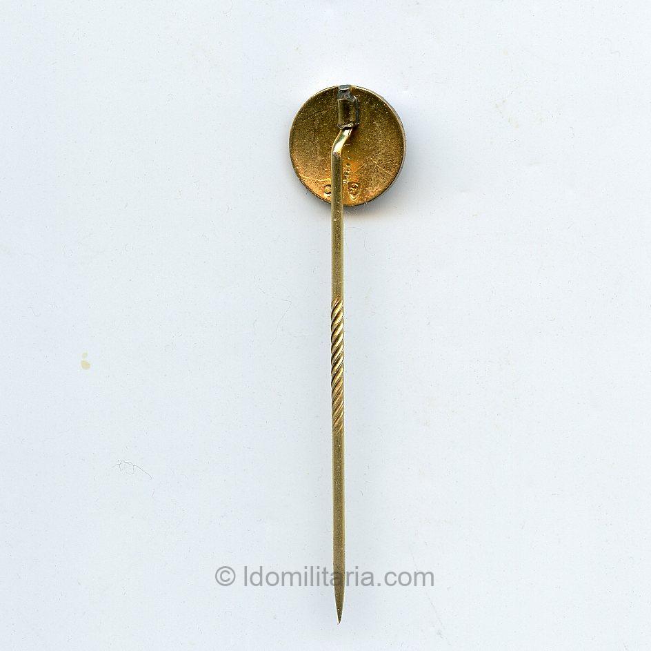 Extremely rare DNSAP Membership badge from the city of Grenaa (Grenå) - Image 3
