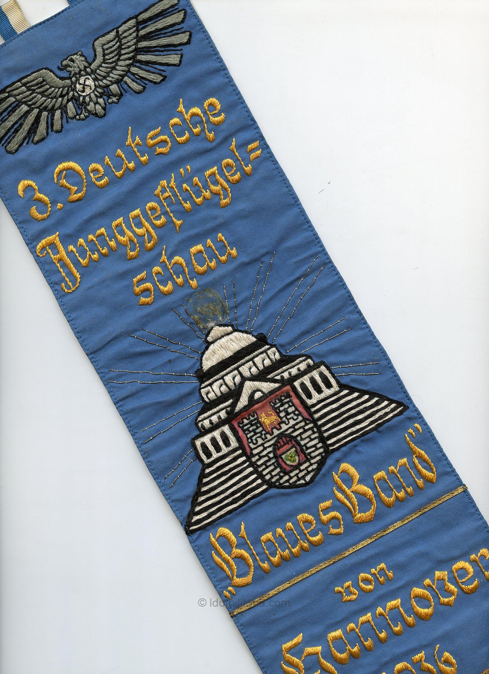 Deutsche Junggeflügel schau first place ''Blaues Band'' Ribbon