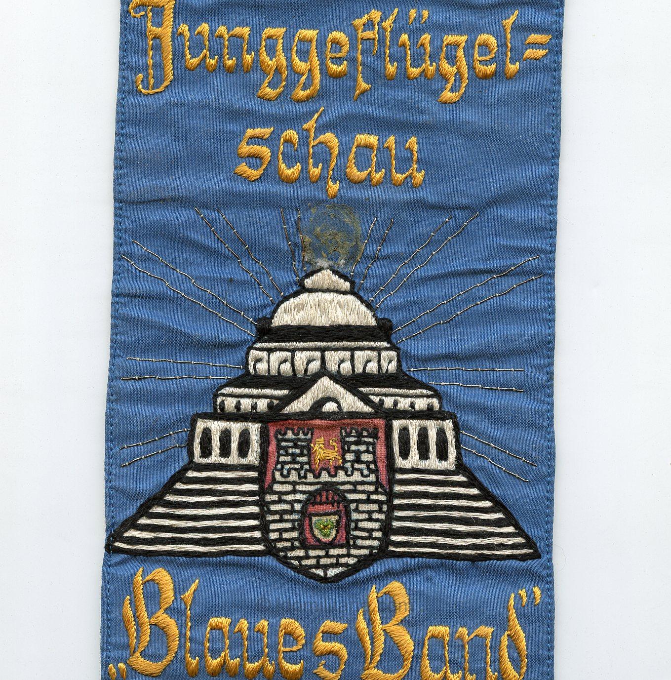 Deutsche Junggeflügel schau first place ''Blaues Band'' Ribbon - Image 3