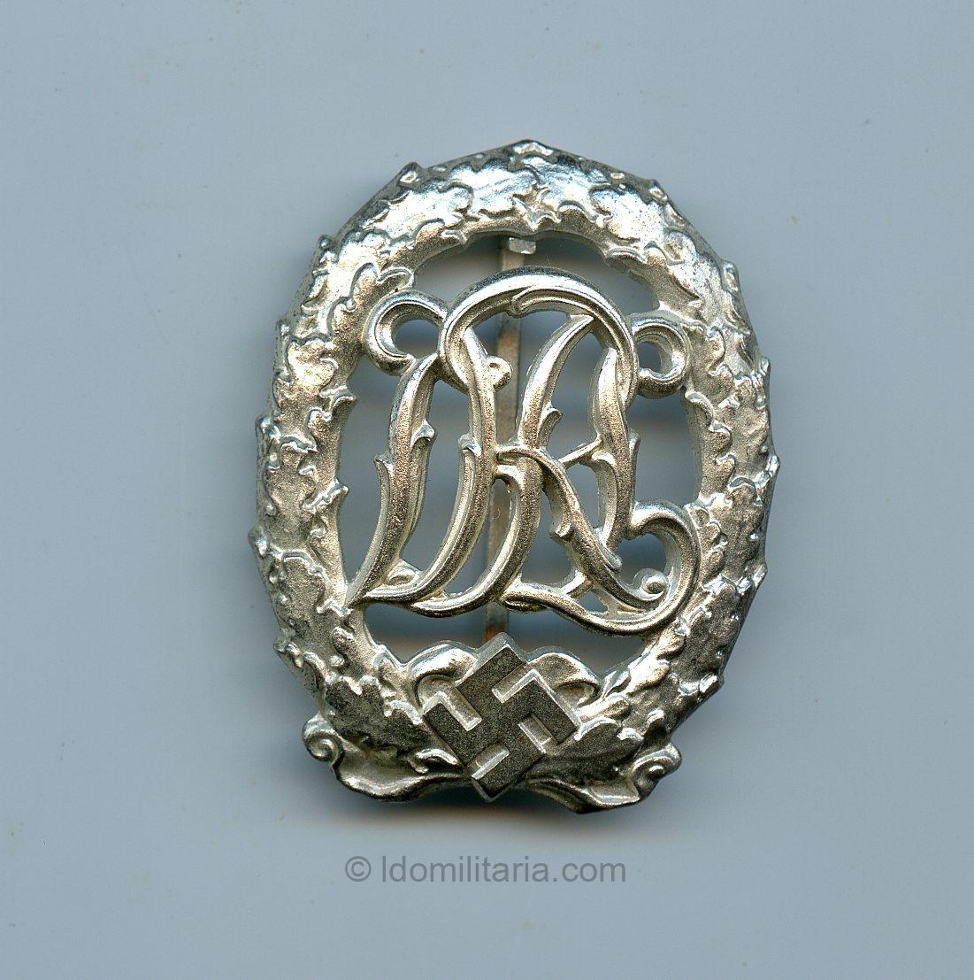 DRL Sport badge in silver - Hermann Wernstein, Jena
