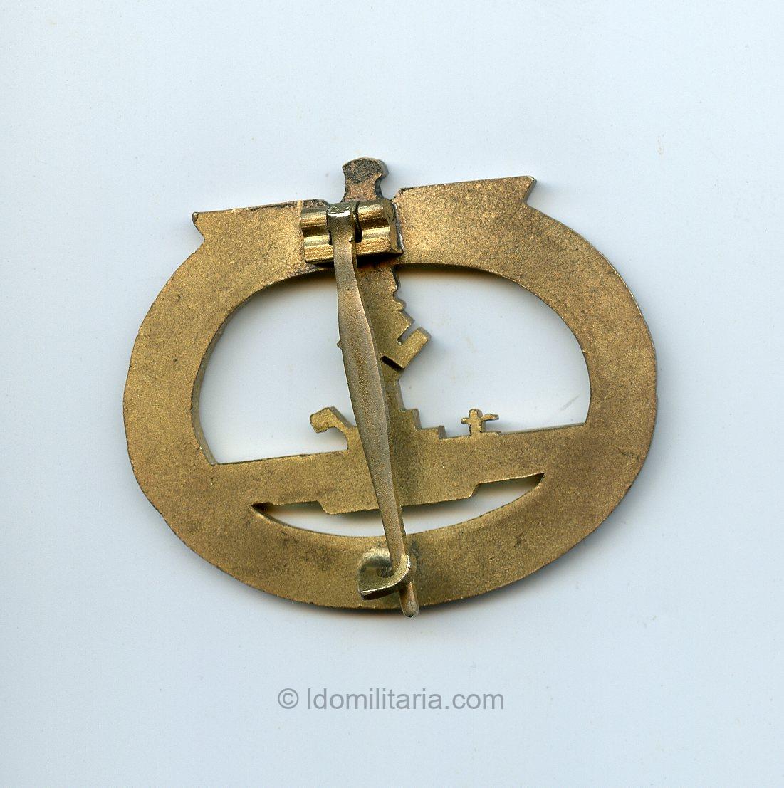 Kriegsmarine U-boat badge - Otto Schickle, Pforzheim - Image 2