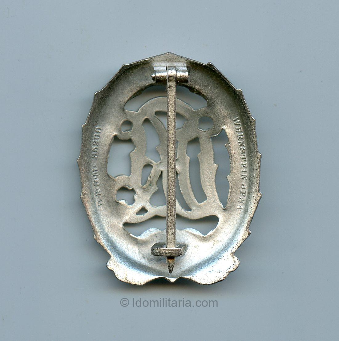 DRL Sport badge in silver - Hermann Wernstein, Jena - Image 2