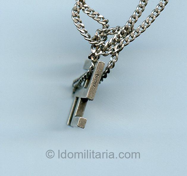 Silver Swastika Necklace - Image 4