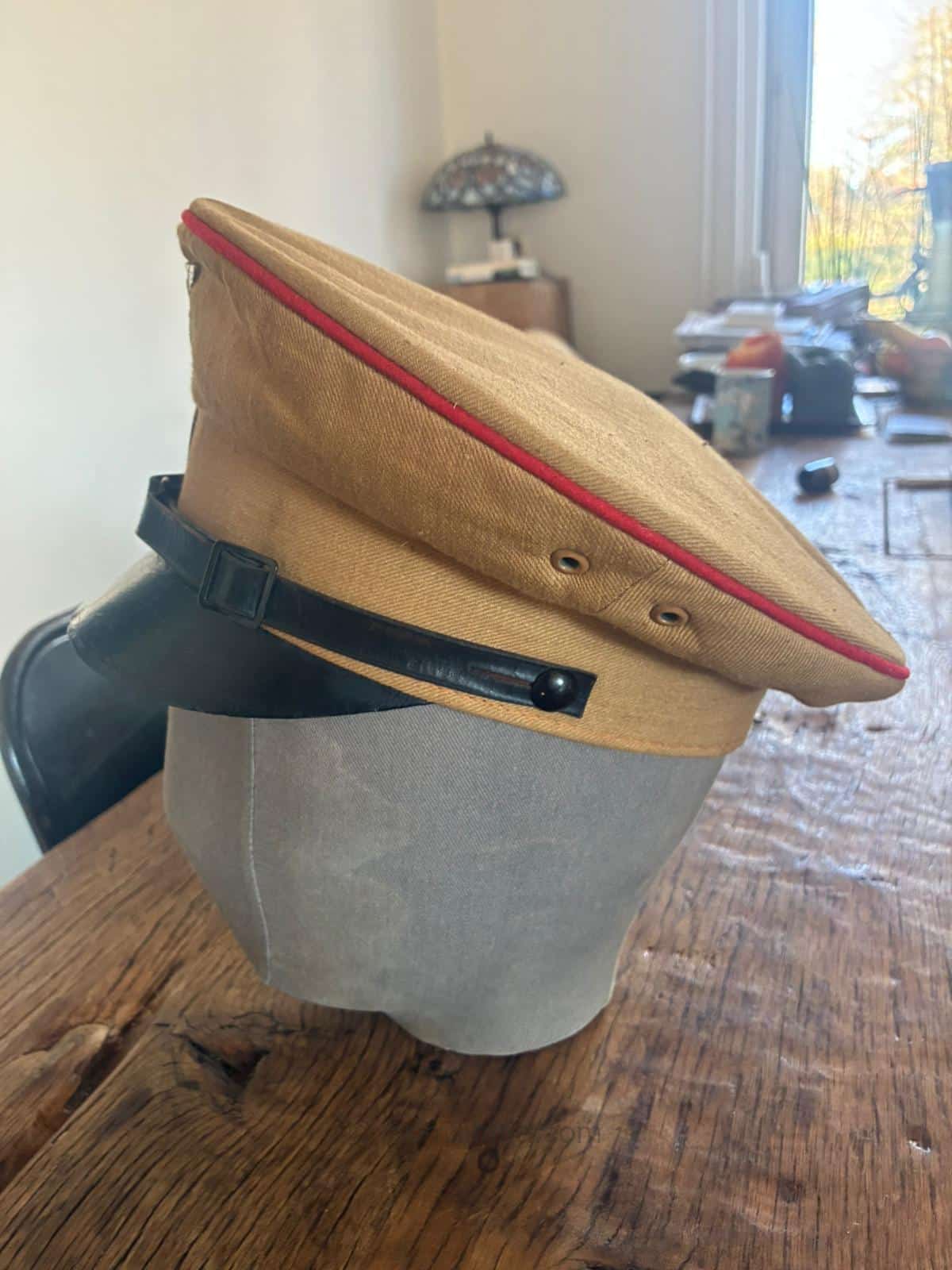 HJ Leather Visor Cap - RZM Tagged - Image 4