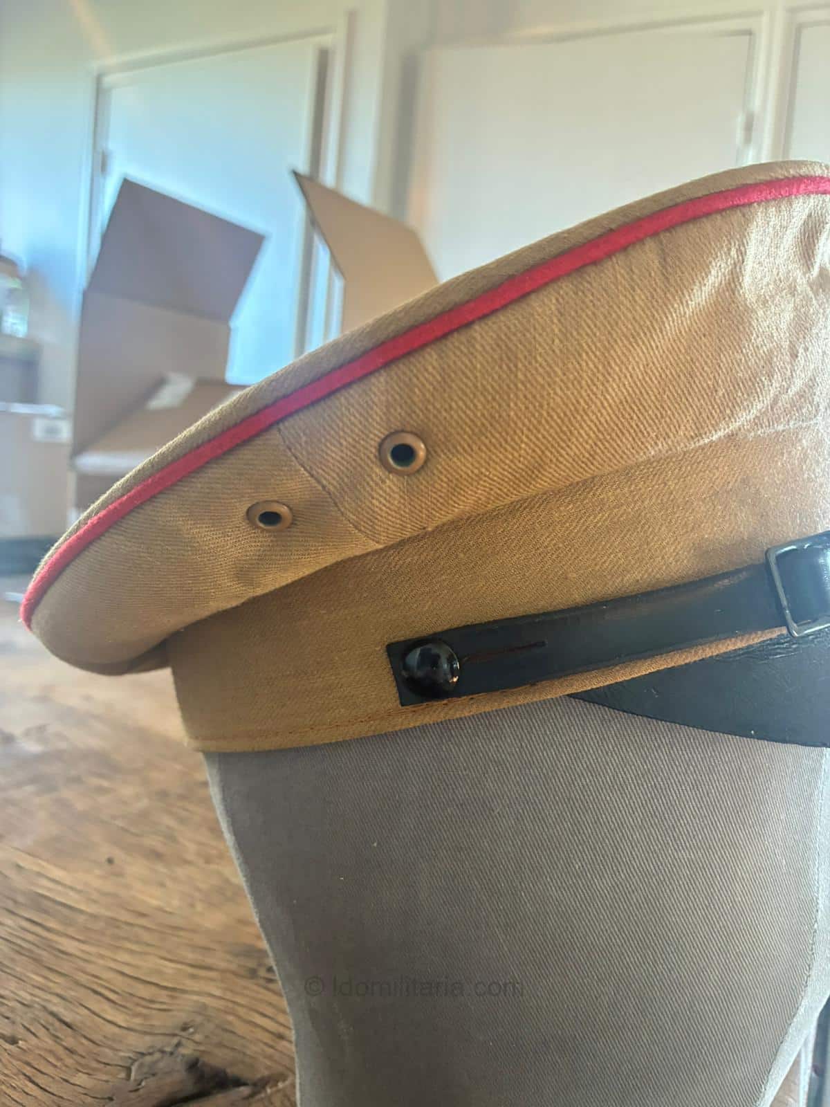 HJ Leather Visor Cap - RZM Tagged - Image 11