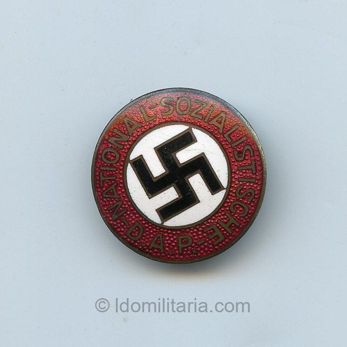 Transitional NSDAP Membership badge '27' - Ernst.L. Müller