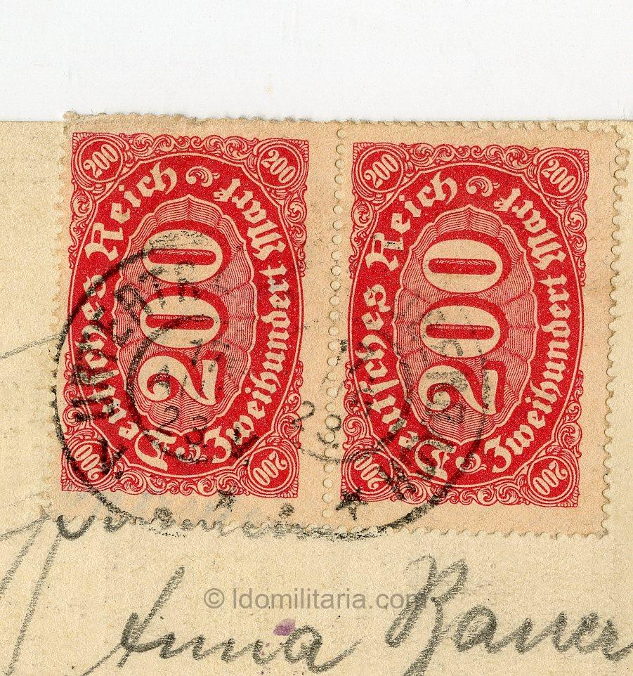 Extremly rare Deutschland Erwache 1923 postcard! - Image 4