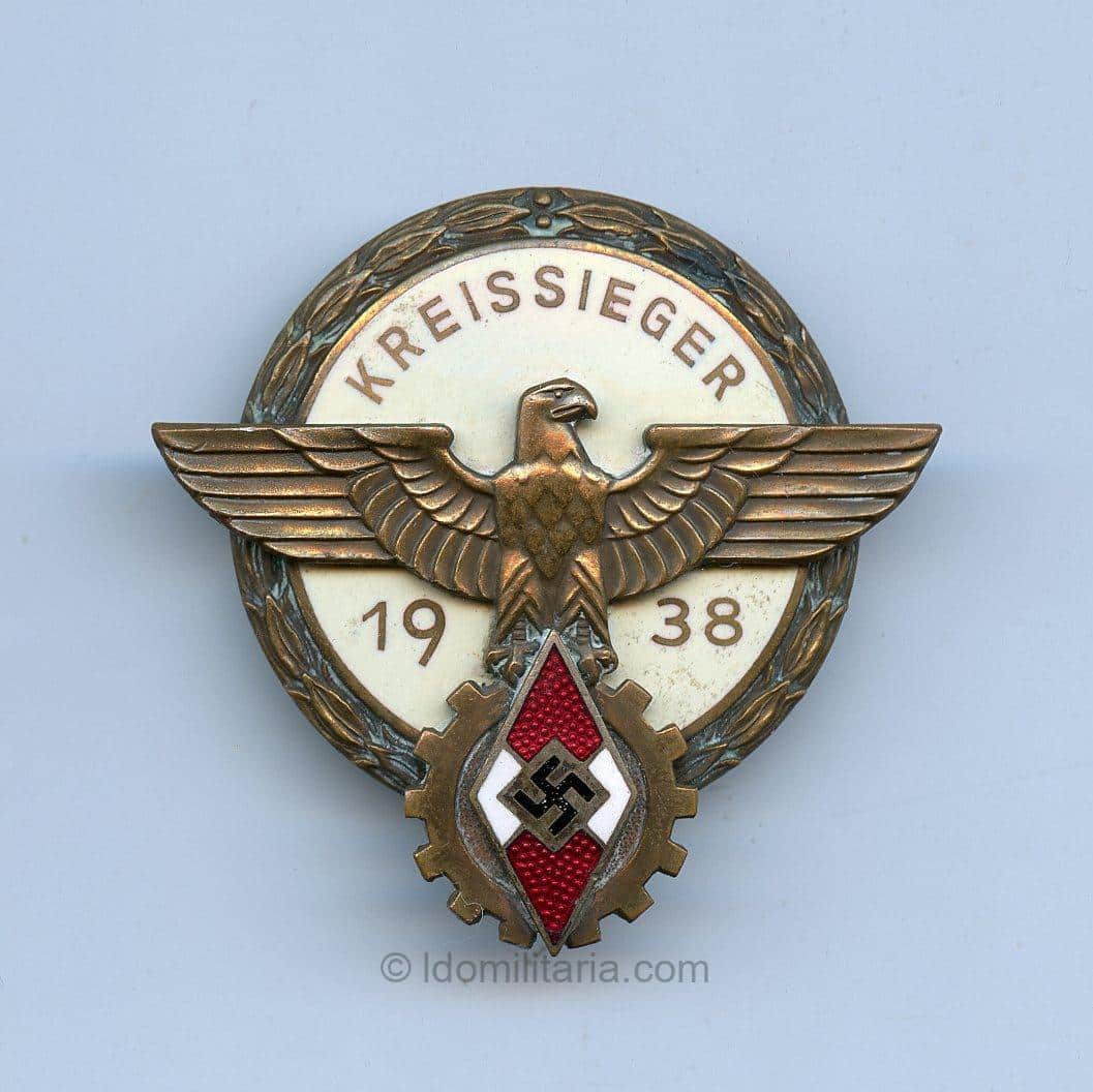 HJ Reichsberuffwetkampf Kreissieger 1938