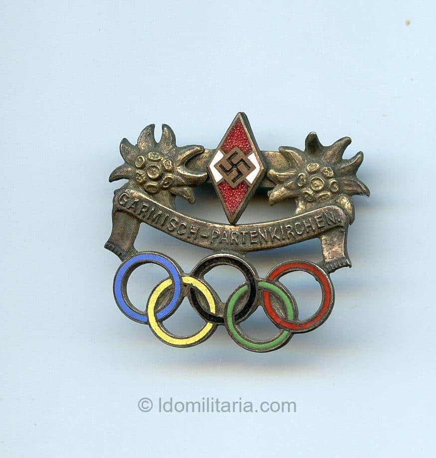 Rare HJ Garmisch-Partenkirchen badge