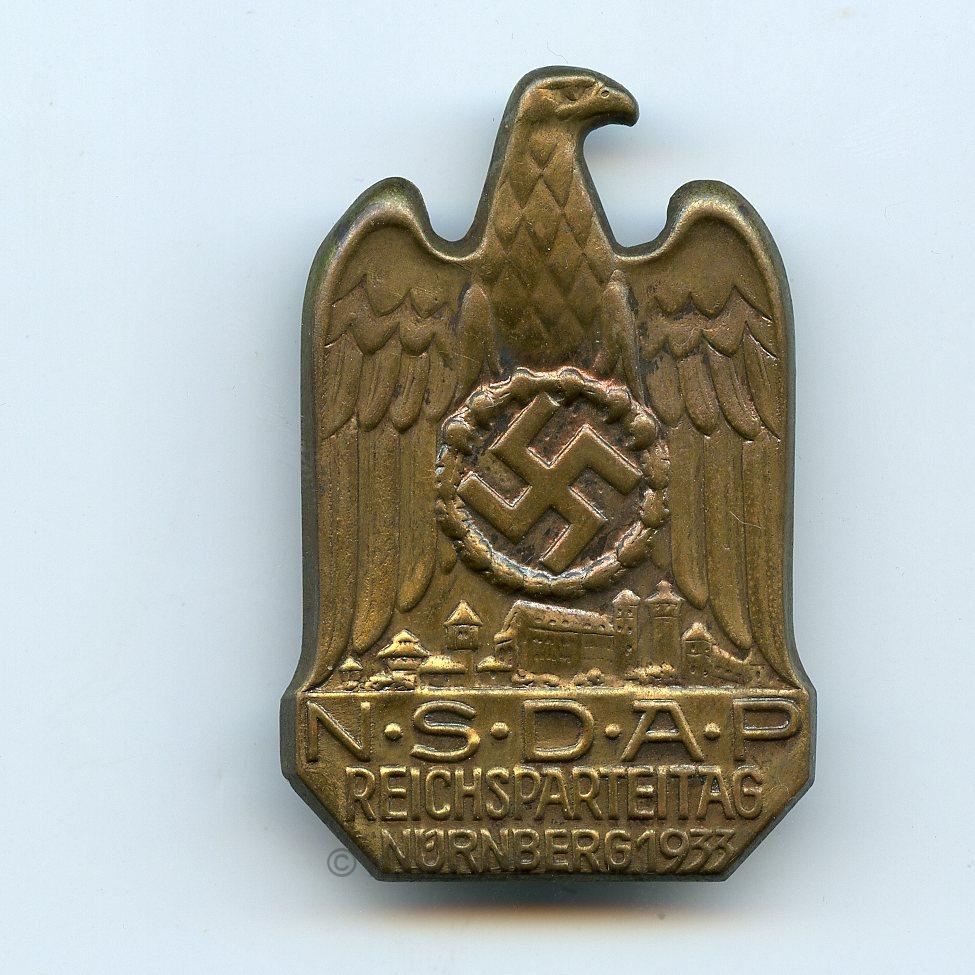 NSDAP Reichsparteitag 1933 badge