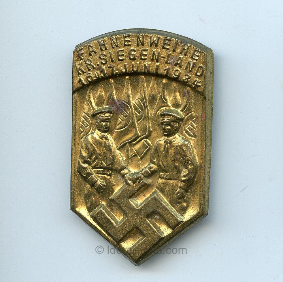 Kreistag Siegen Fahnenweihe 16–17 Juni 1934 Tinnie