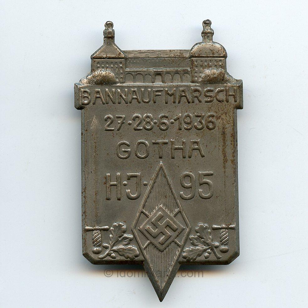 HJ Bannaufmarsch Gotha 27–28.6.1936