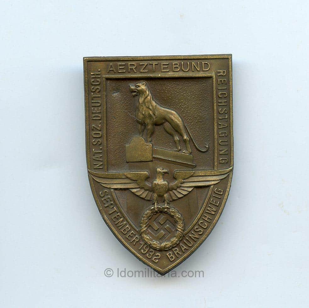 NSDAP “Ärztebund” Reichstagung Tinnie – Braunschweig (September 1932)