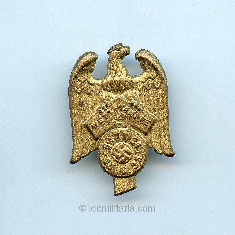 HJ Bann 37 – “Wet-Kämpfe der HJ” 30.6.35 Tinnie