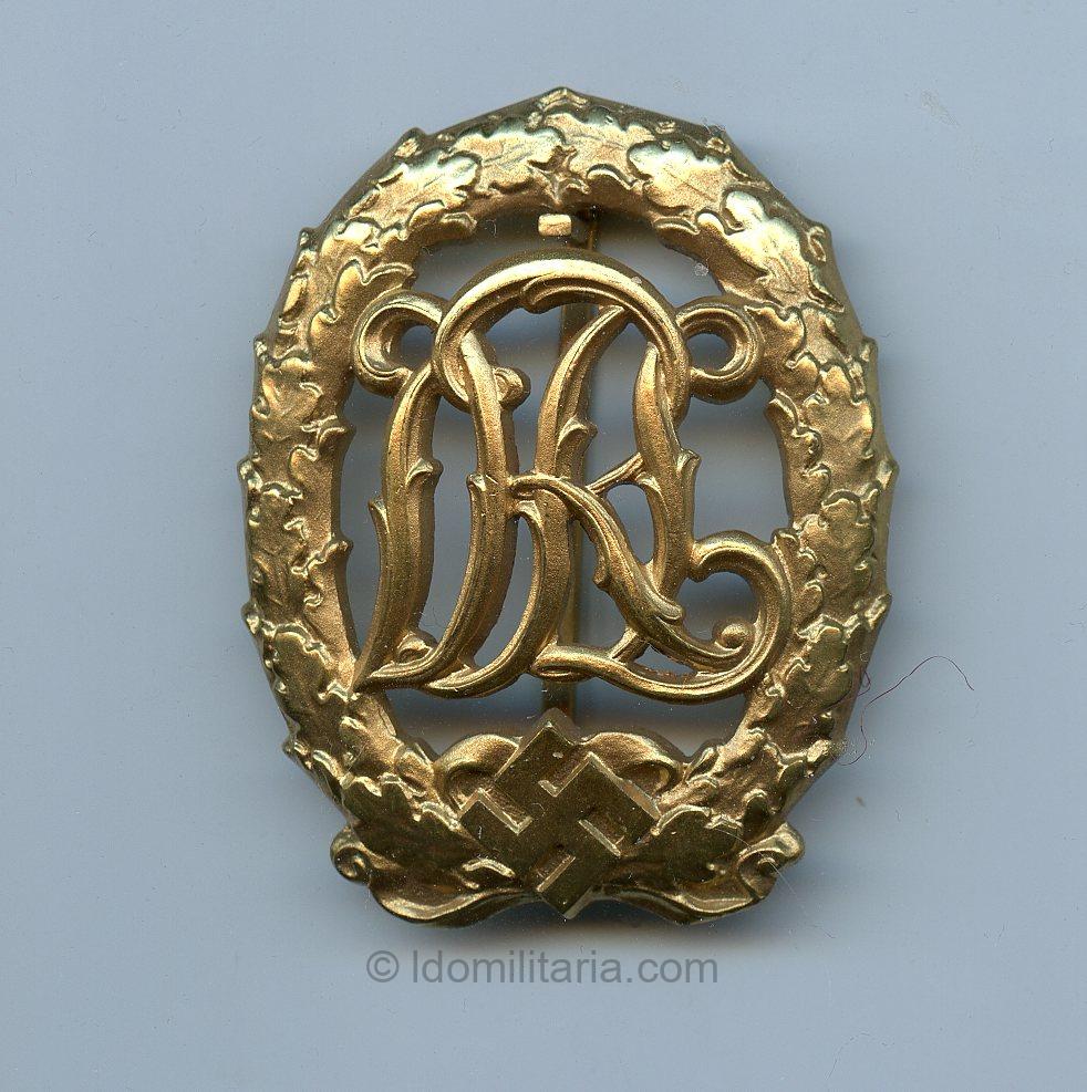 DRL Sport badge in gold – Hermann Wernstein, Jena