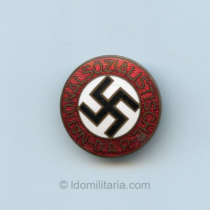 NSDAP Membership badge ''No Hyphen'' variant - Ferdinand Wagner, Pforzheim