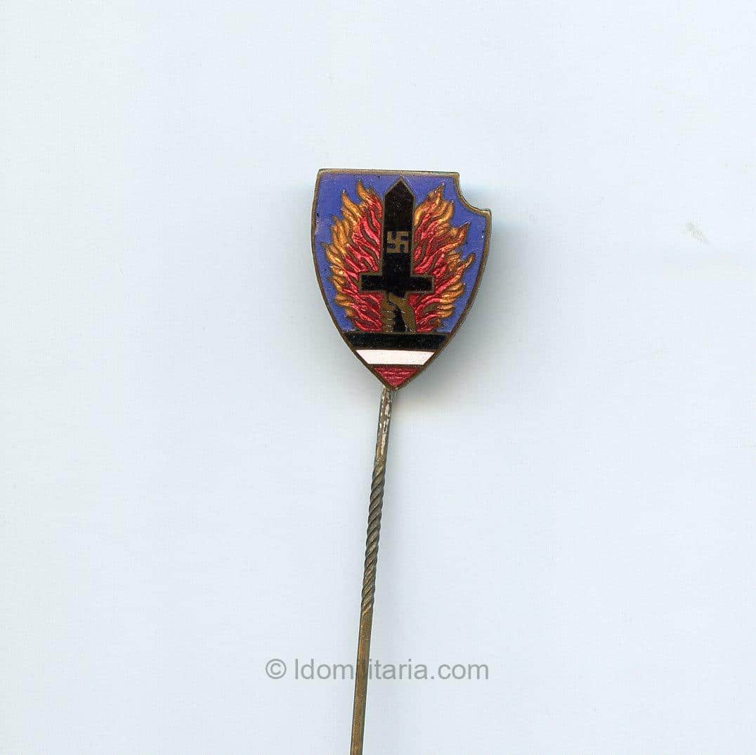 Extremely rare Ordner der Ritter zum feurigen Kreuz membership badge