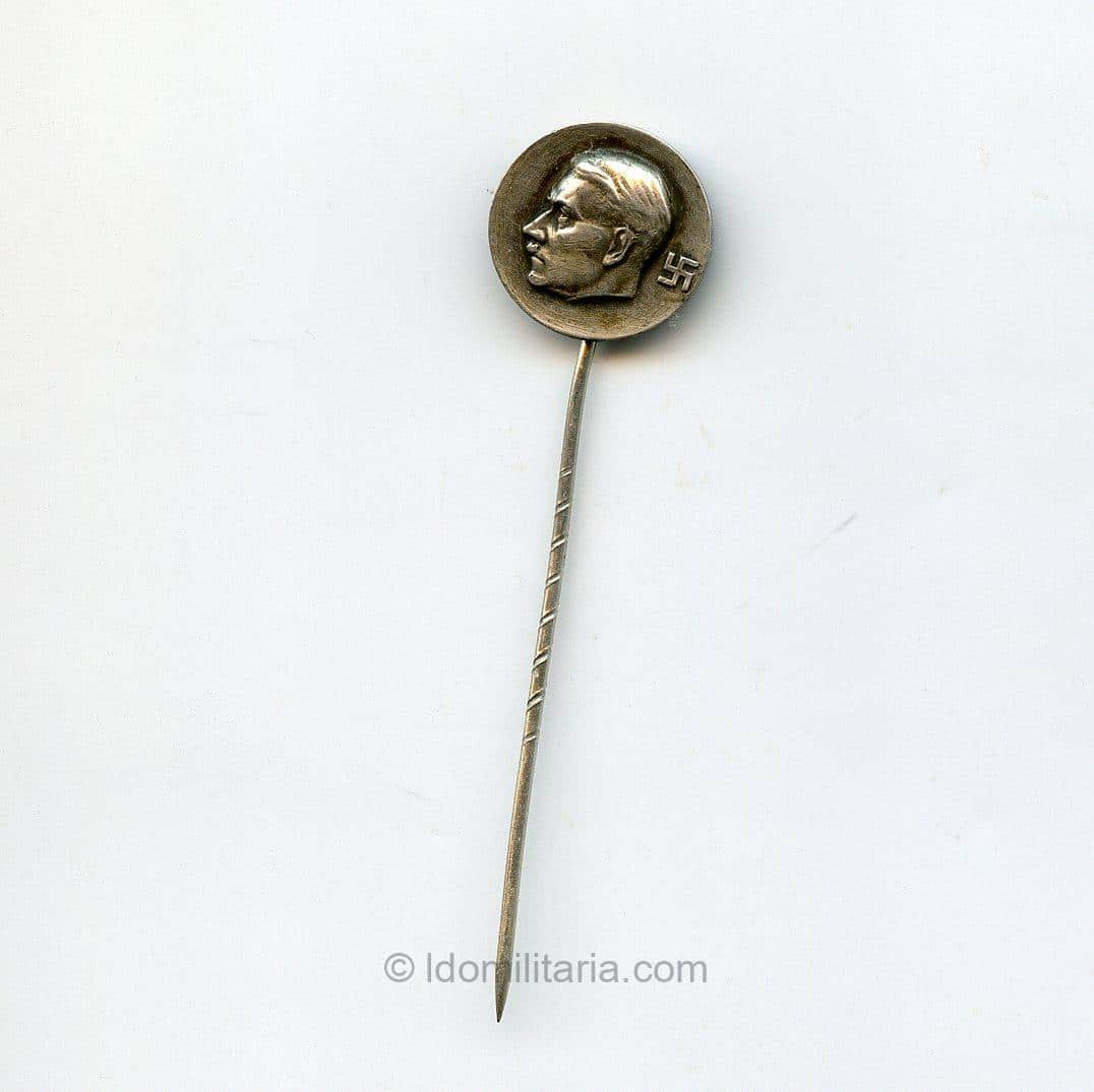 Early Adolf Hitler ‘800’ silver stickpin – DRGM