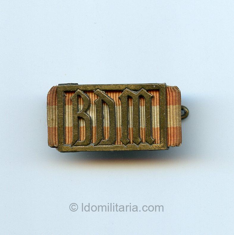 BDM Sport badge in bronze number '23258' - Ferdinand Hoffstätter, Bonn