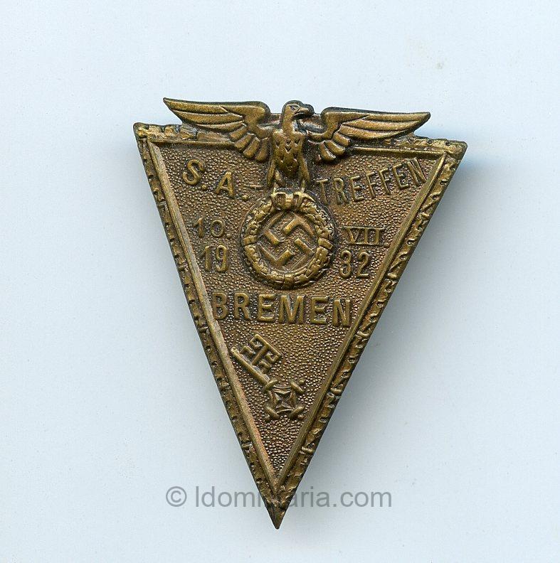 Early SA Treffen Bremen 1932 tinnie