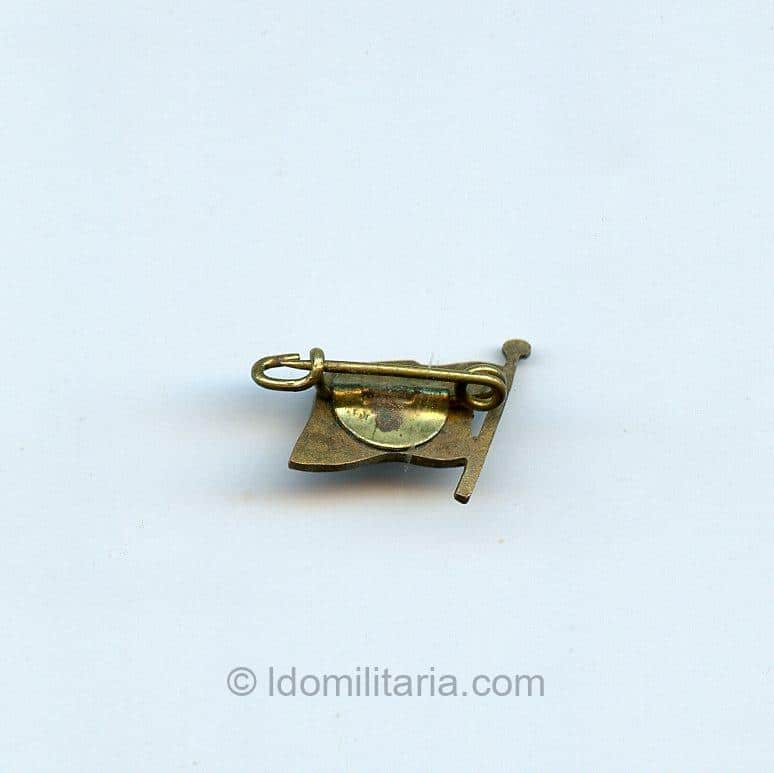 Rare NSDAP sympathie flag badge - Image 2