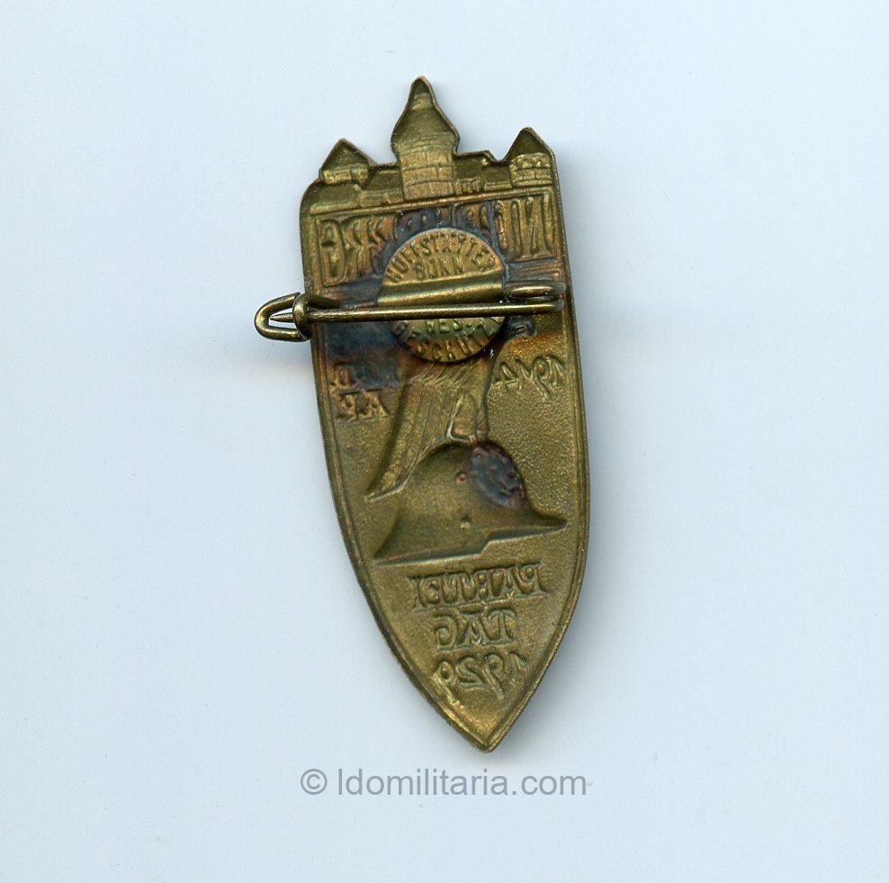 NSDAP Reichsparteitag Nürnberg 1929 tinnie – Ferdinand Hoffstätter, Bonn - Image 2