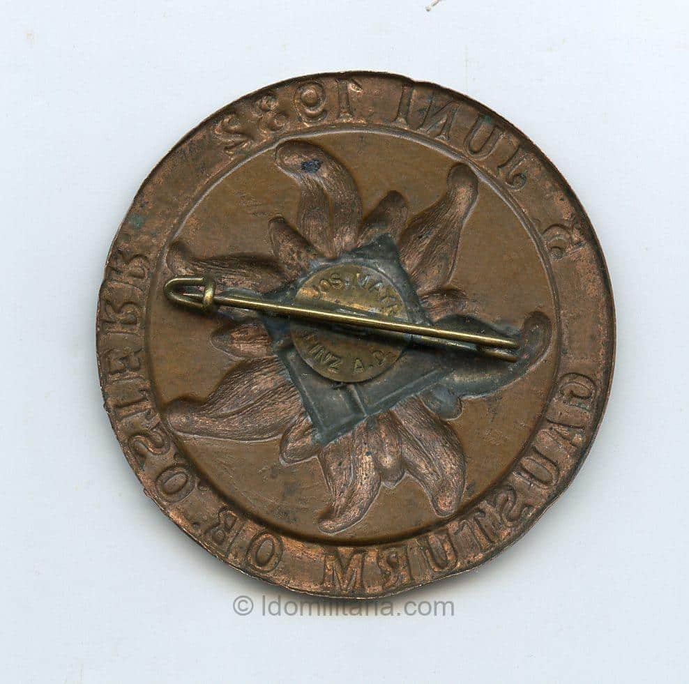 SA/NSDAP Gausturm Österreich 5 Juni 1932 tinnie - Josef Mayr, Linz an der Donau - Image 2