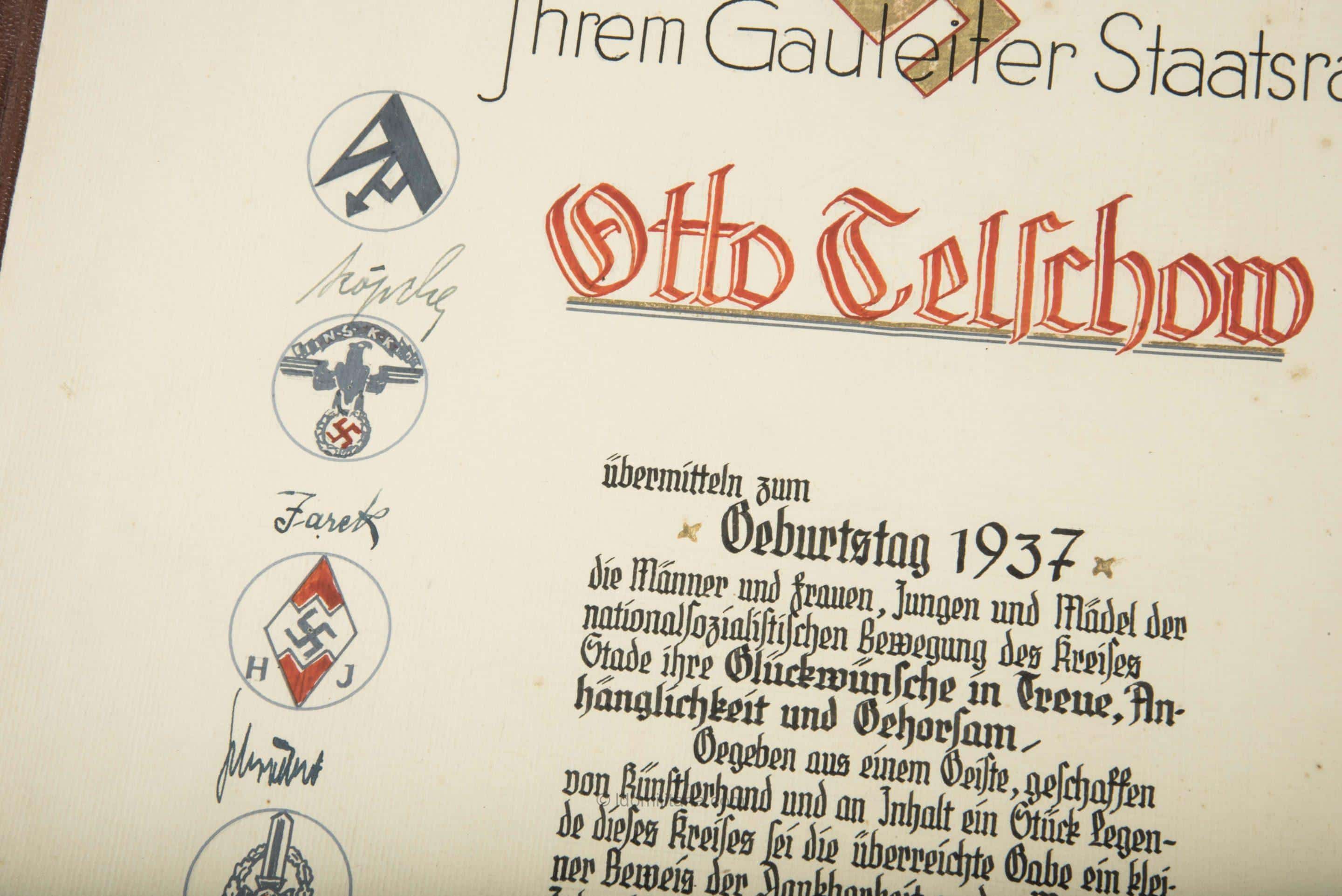 Grouping to Gauleiter Otto Telschow – Gau Ost-Hannover - Image 6