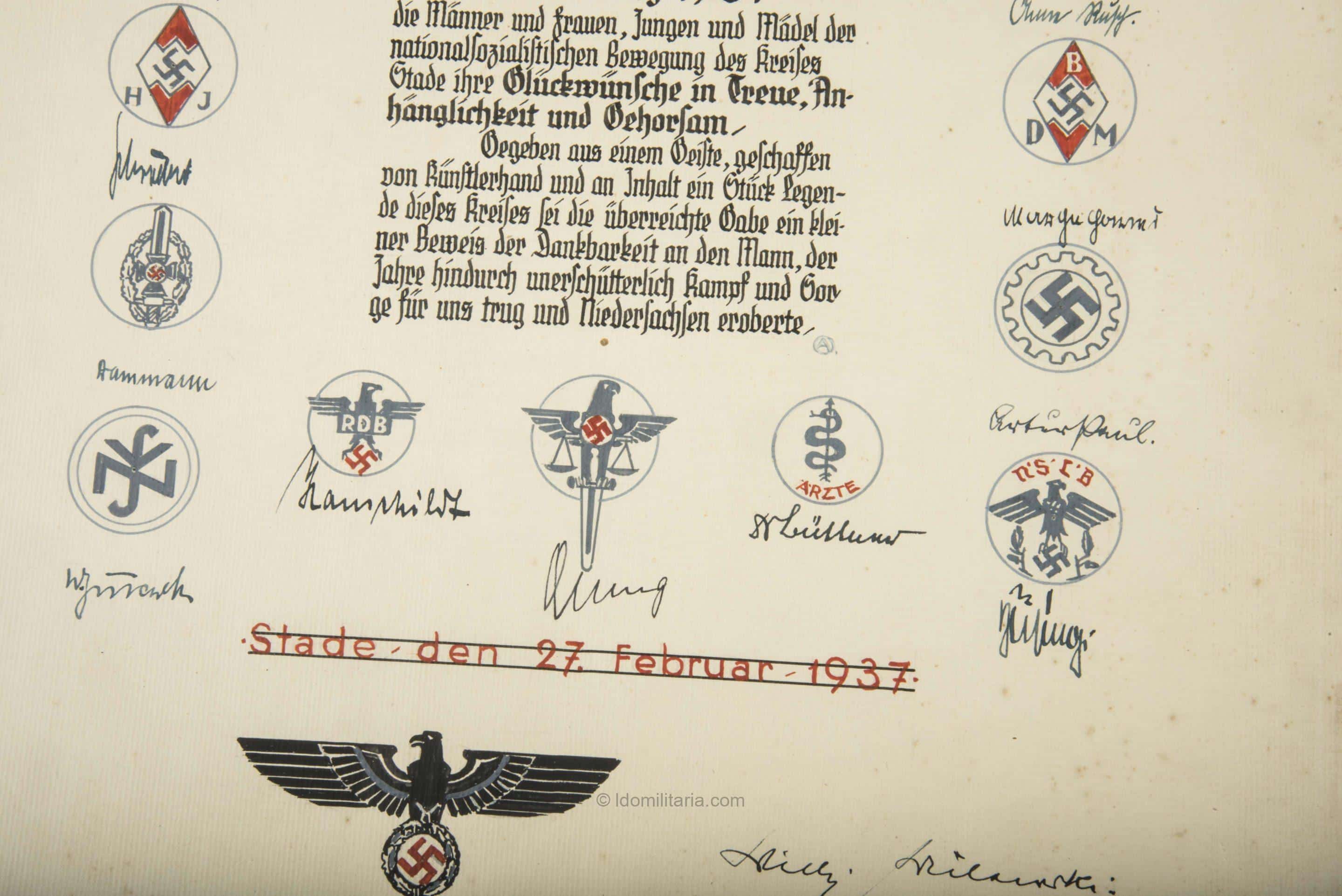 Grouping to Gauleiter Otto Telschow – Gau Ost-Hannover - Image 7