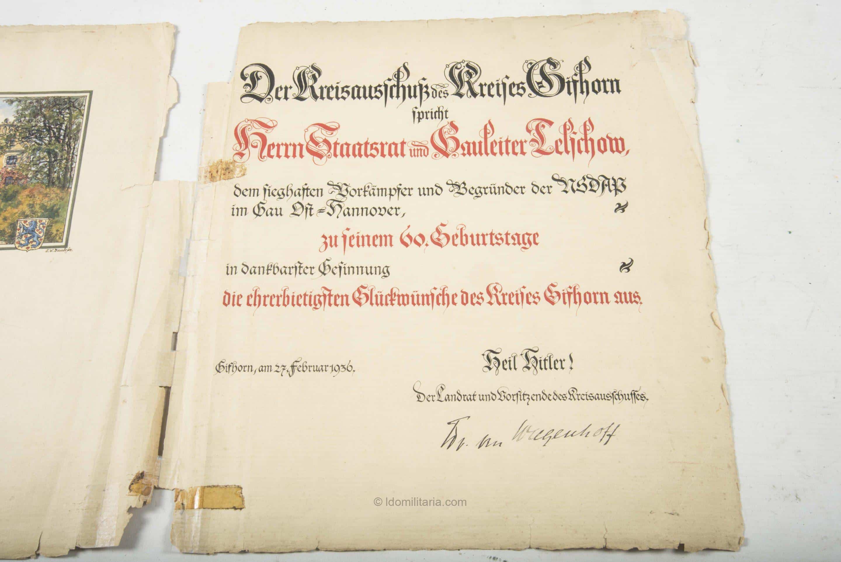 Grouping to Gauleiter Otto Telschow – Gau Ost-Hannover - Image 12