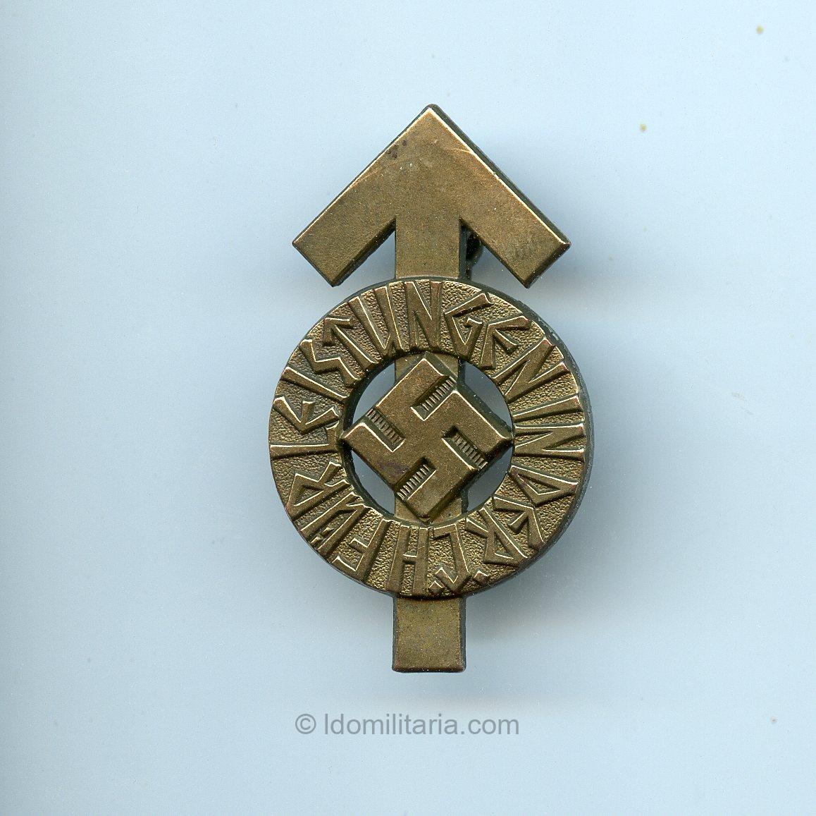HJ Proficiency badge in bronze '182699' - Steinhauer & Lück, Lüdenscheid