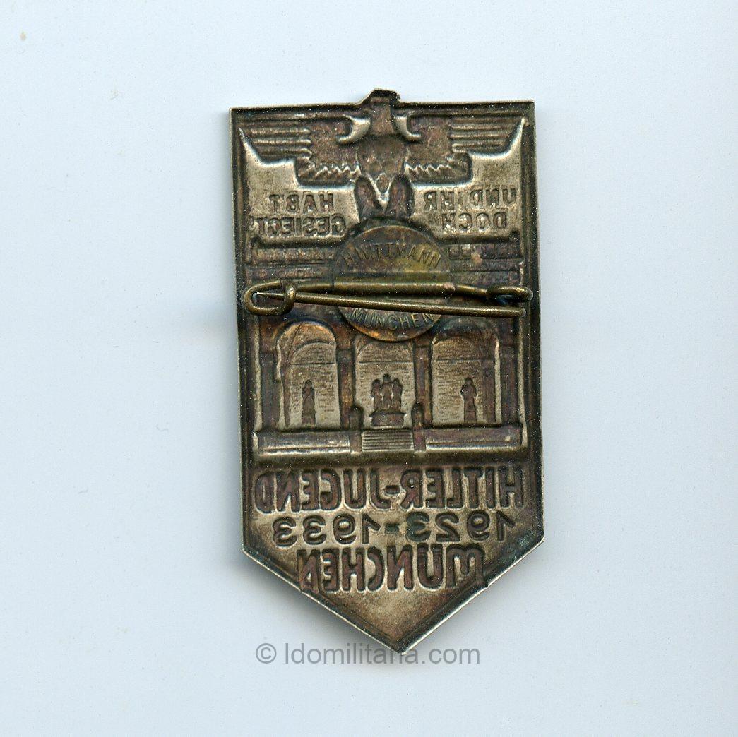 Hitler-jugend 1923-1933 München tinnie – H. Wittmann, München - Image 2
