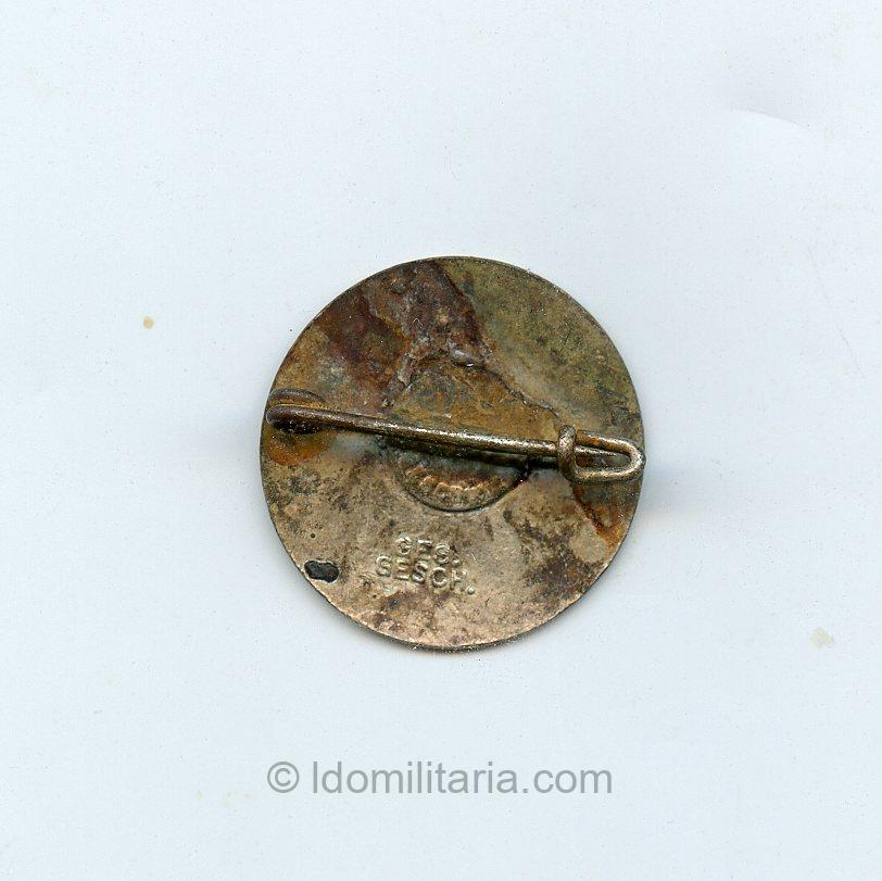 NSDAP Nun Erst Recht Slogan badge - Ges. Gesch - Image 2