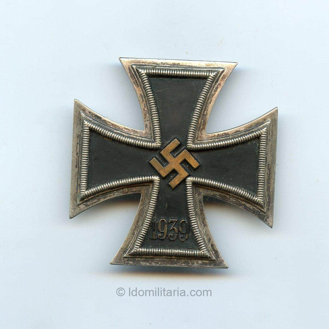 Copper coated Iron Cross first class - Wilhelm Deumer, Lüdenscheid