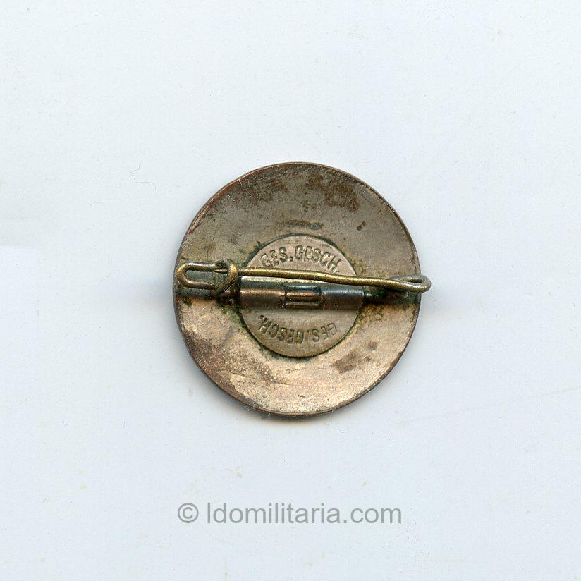 Early NSDAP Membership badge - Double Ges. Gesch. - Image 2